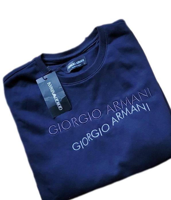 Bluza męska Armani granatowa
