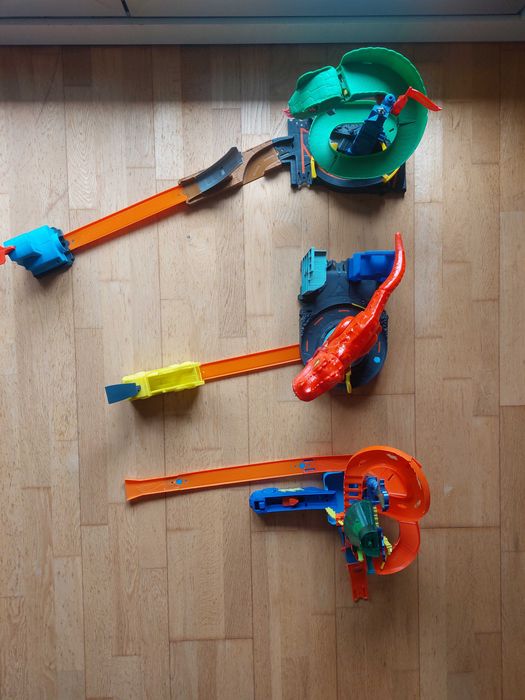 3 Pistas Hot Wheels