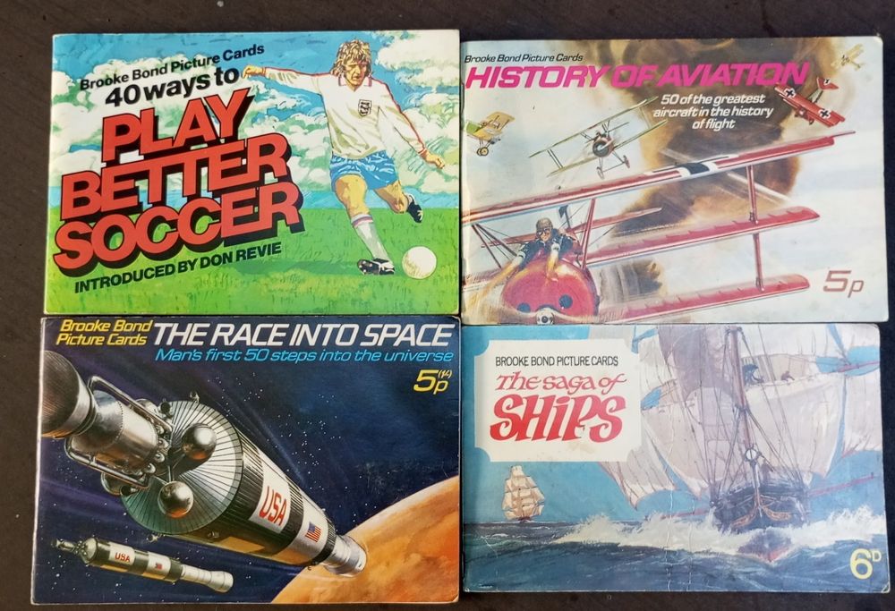 Cromos Brooke Bond dos anos 60/70