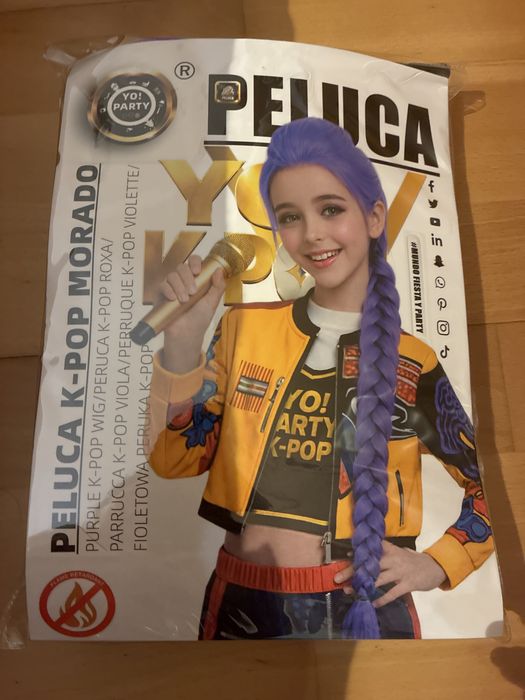 Peruca guerreiras do kpop