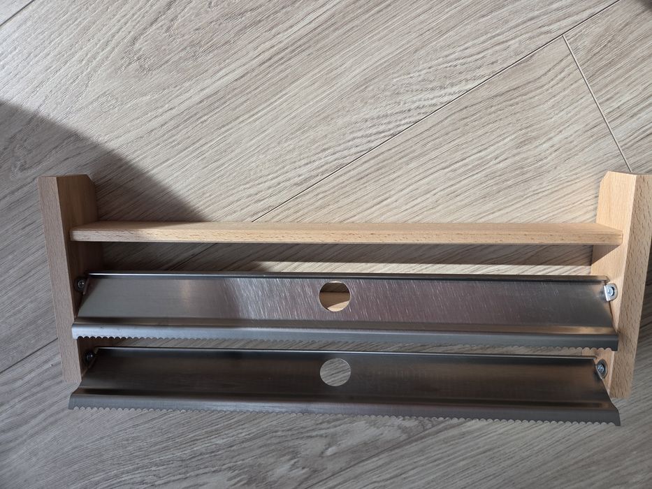Nowy nóż pojemnik dyspenser na folię aluminiowa