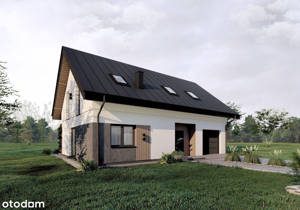 Dom na sprzedaż. Stan surowy otwarty. 162m2.