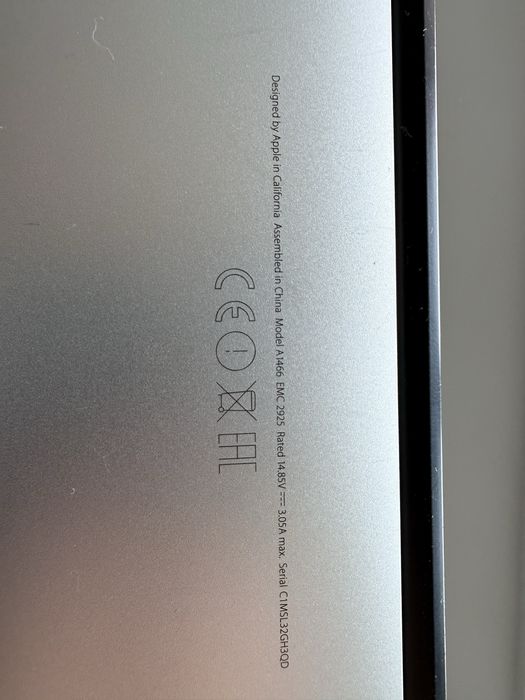 Macbook Air 13 A1466 2015