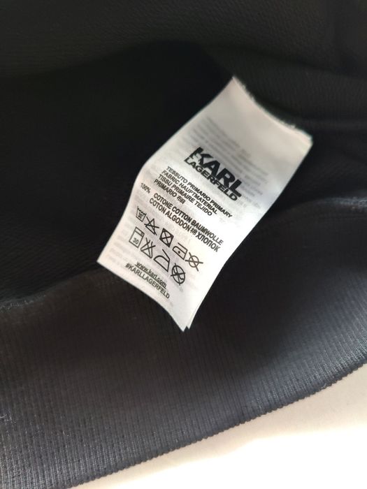 Dres męski komplet Karl Lagerfeld czarny premium