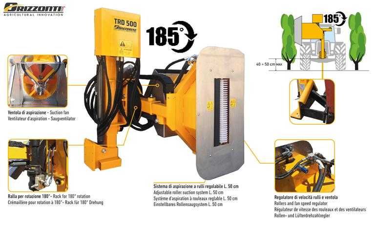 Desfolhadora Orizzonti Tornado 500 (TRD)