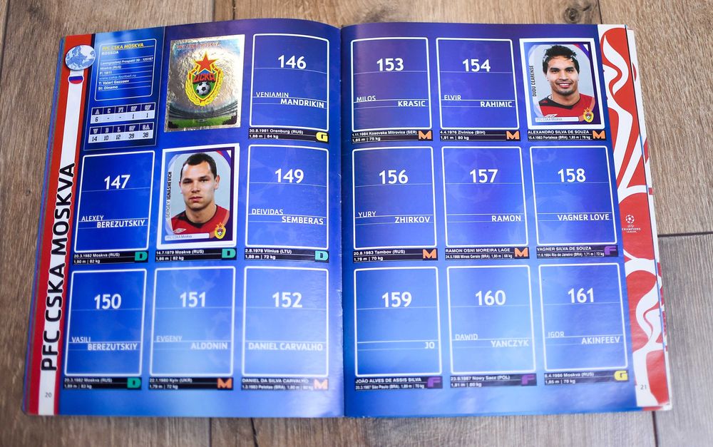 Album Panini UEFA Champions League 2007.-.2008