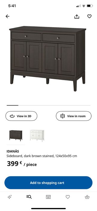 Comoda/aparador como novo/idanas