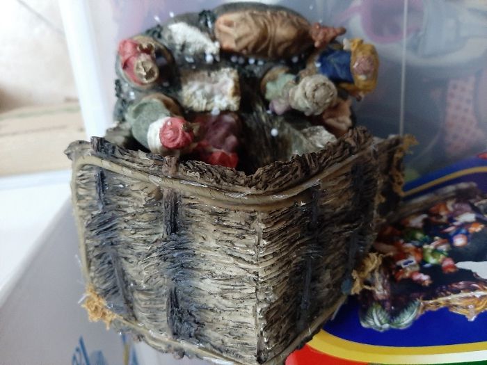 Presépio em barro - Decoração Natal