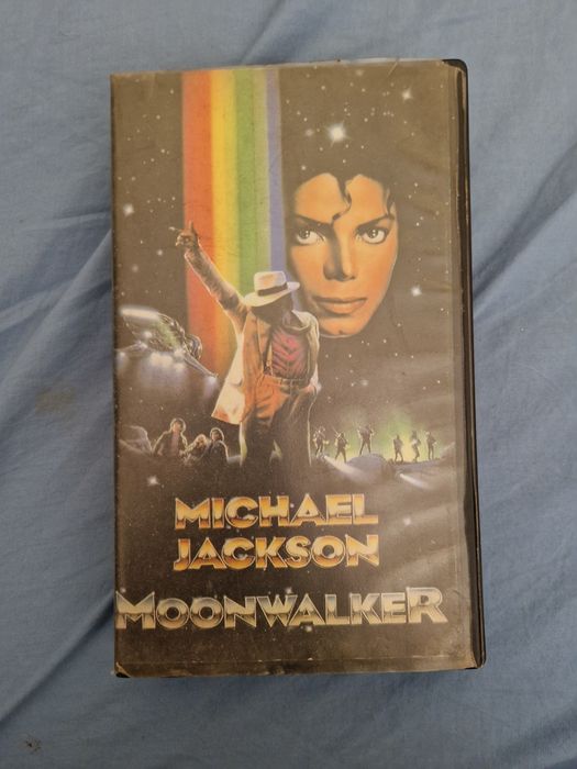 Micheal jackson kaseta vhs