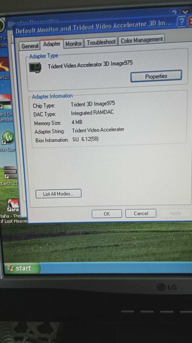 [PC Vintage] Placa de video Trident 3D Imàge975 - AGP