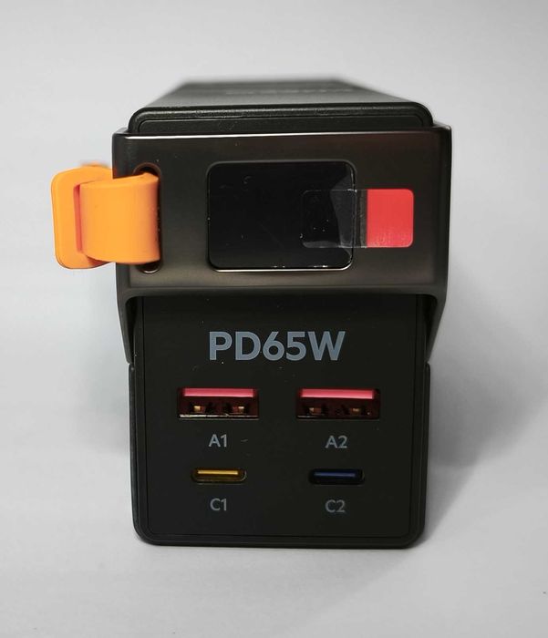 Потужний повербанк для ноутбука Budi 30000 mAh 65W PD Швидка зарядка