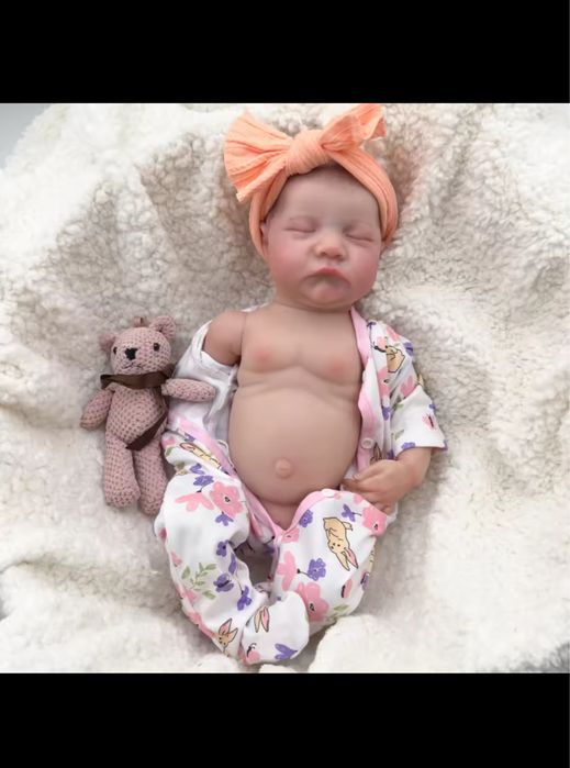Лялька реборн 46 см дівчинка reborn