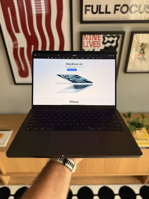 Apple MacBook Pro 14 M3 Pro 18GB 512GB SSD 14C GPU – Gwiezdna Czerń (MRX33ZE/A)
