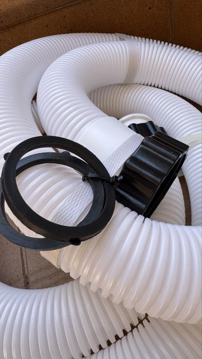 2 Tubos flexivel de 50mm para Piscina 1,50m cada