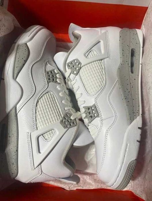 Nike Air Jordan 4 Retro White Cement R.41