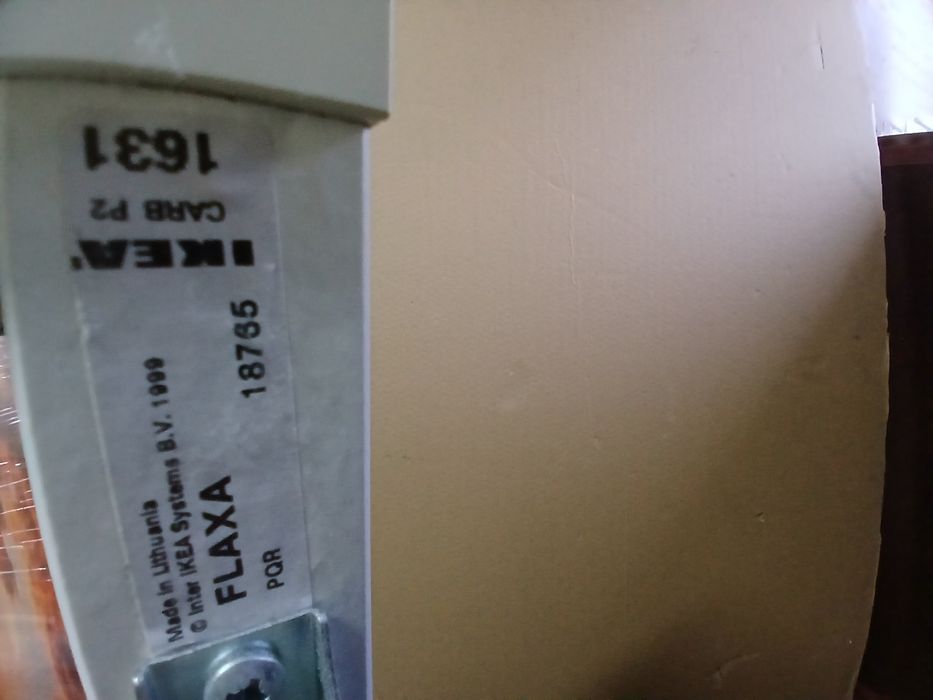 Łóżko piętrowe niskie ikea flaxa rozsuwane w dobrym stanie transport