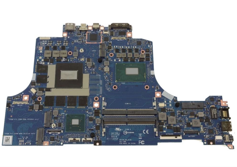 Материнська плата для  DELL Alienware M15 /M17 R1 ORION_MB_N18E