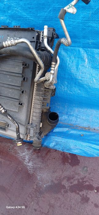 Chłodnice wentylator komplet chłodnic ford galaxy mk3  lll 2.0 tdci