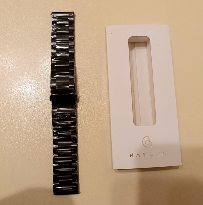 Ремешок металлический для часов Haylou Watch R8 (ширина 22мм)