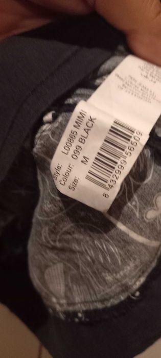 Vestido preto e branco, curto - M - Pepe Jeans