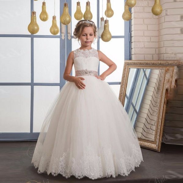 Vestidos Comunhão Batizado Casamento Festa Criança *Rossy Noivas*