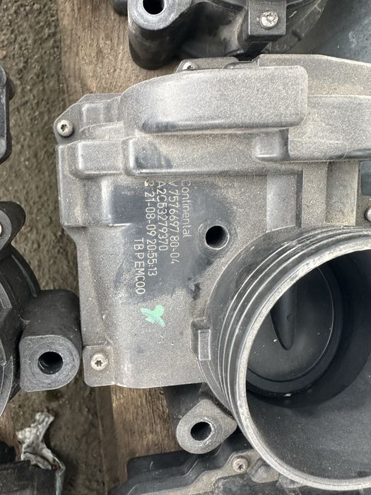 Дросельна 1.6 EP6 V757669880 V757669780 V760491980 Пежо 3008 5008 шрот
