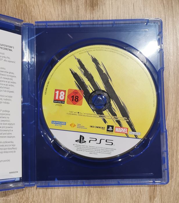 Wolverine marvel PS5