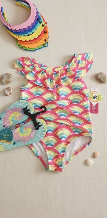 Купальник на дівчинку zara,rezerved, 122,128,134 spf50