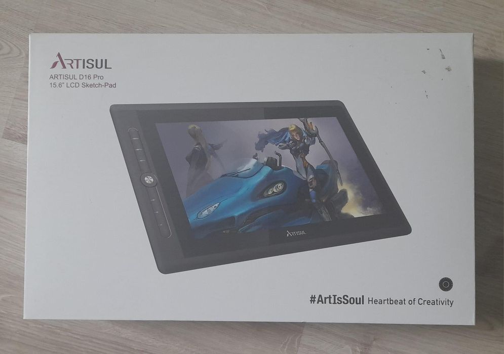 Tablet graficzny Artisul D16 Pro cala, używany Kościerzyna