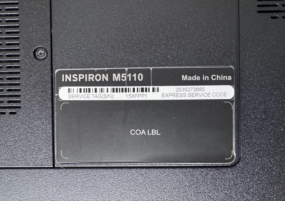 Ноутбук  DELL inspiron 15.6
