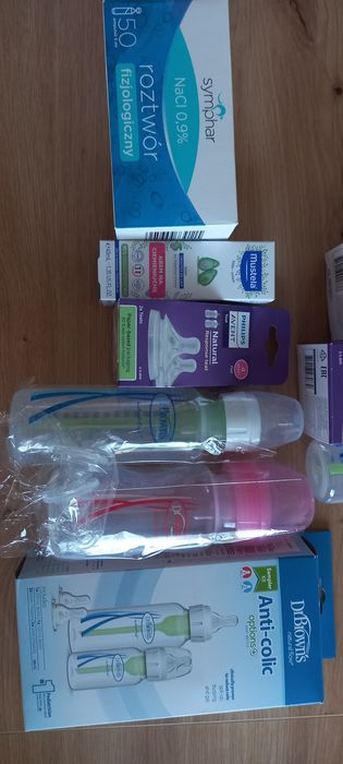 Butelki smoczki całość lub osobno