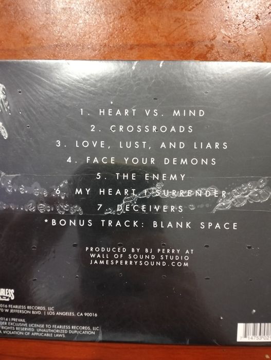 CD I Prevail - Heart vs Mind