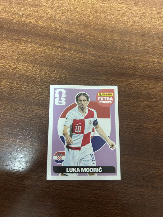 Luka Modrić Extra Sticker World Cup 2026