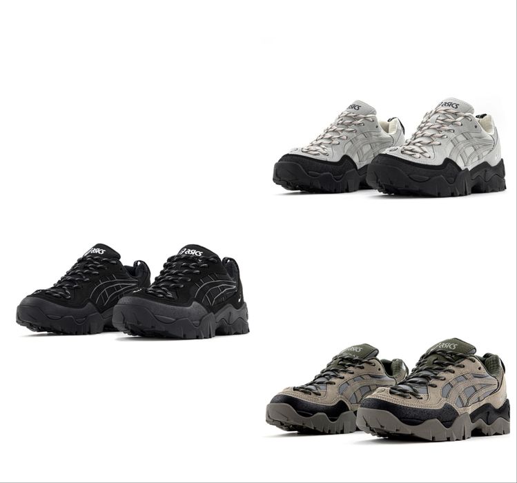 Кросівки Asics Gel-Pickax Black • Чорні Кросівки Асікс Нові • Чоловічі