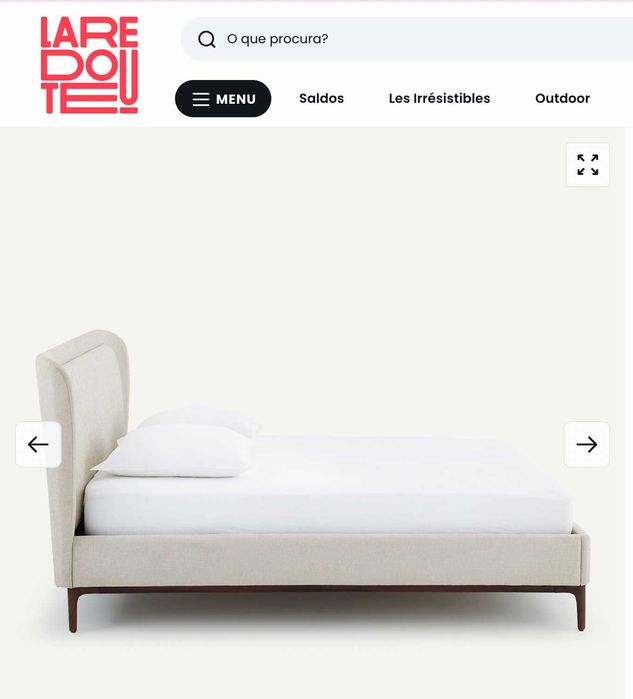[Reservado] Cama de casal, 180x200, LA REDOUTE