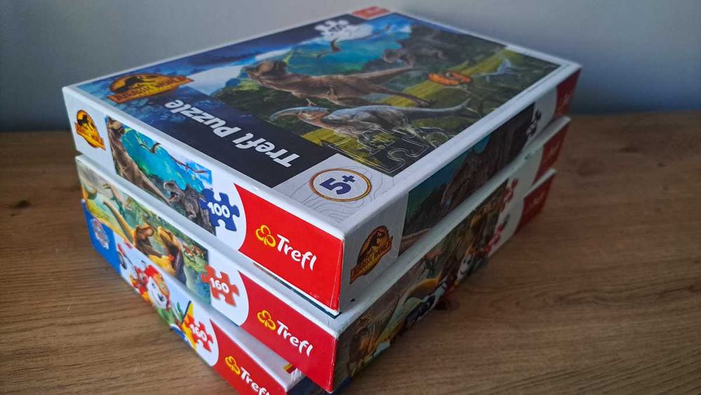 Puzzle Trefl 3 sztuki