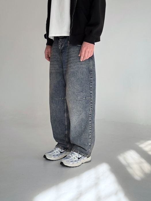 Джинси чоловічі широкі baggy jeans vintage, штани баггі | Джинсы багги мужские широкие Джынсы беги 90 х реп ск8 Штаны rap pants sk8 y2k | Розмір XS