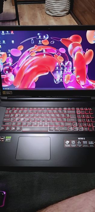 Acer Nitro 5 17,3" / Ryzen 9| RTX 3080 | 32GB RAM | 1TB SSD | Windows | Stan Idealny/ Box