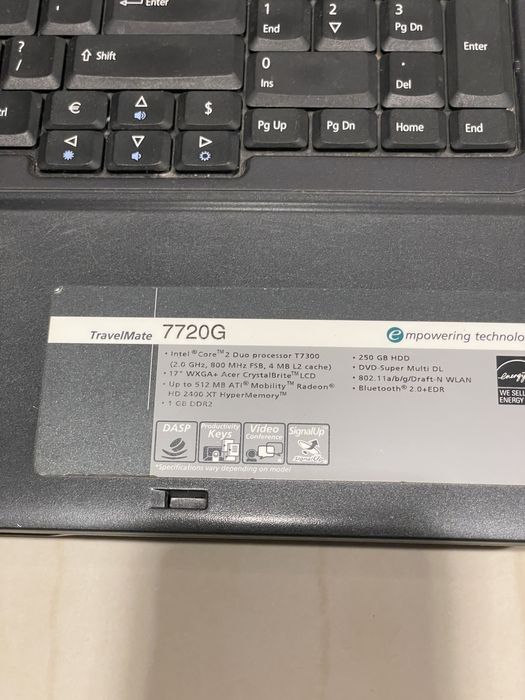 Laptopy na czesci. Aces HP. Grójec