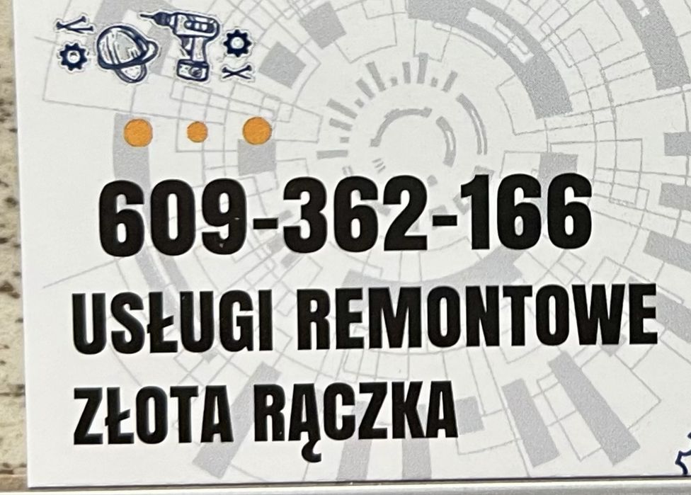 Złota Rączka/Malowanie  Kafelkowanie remonty naprawy prace ogrodowe