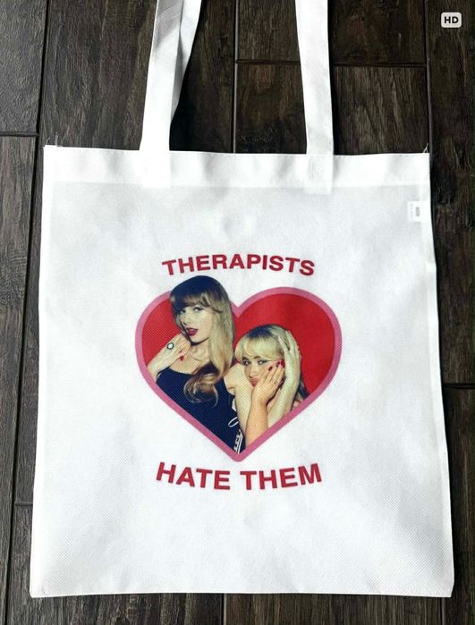 Torebka torba tote bag non woven Sabrina carpenter Taylor swift