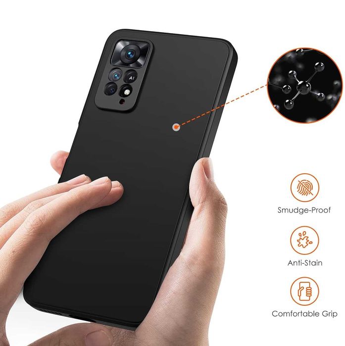 Etui Slim Matt do Xiaomi Redmi Note 12 Pro 4G + Szkło Hartowane