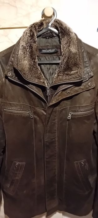 Casaco rino pele homen