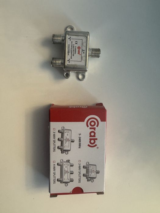 Splitter 2-way sygnalu TV