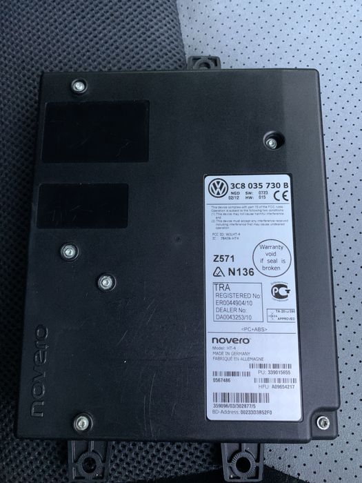 Блок Bluetooth vw skoda Novero
