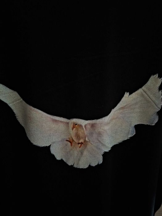 Nowa koszulka YZY Dove Tee Miracles męska czarna 3XL