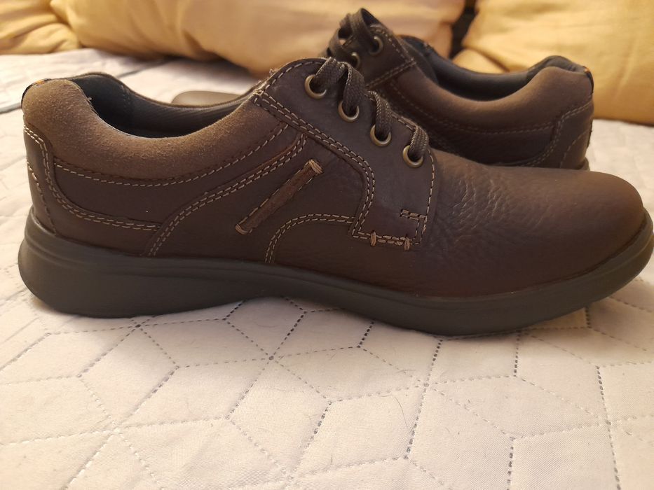Sapatos homem Clarks pele natural