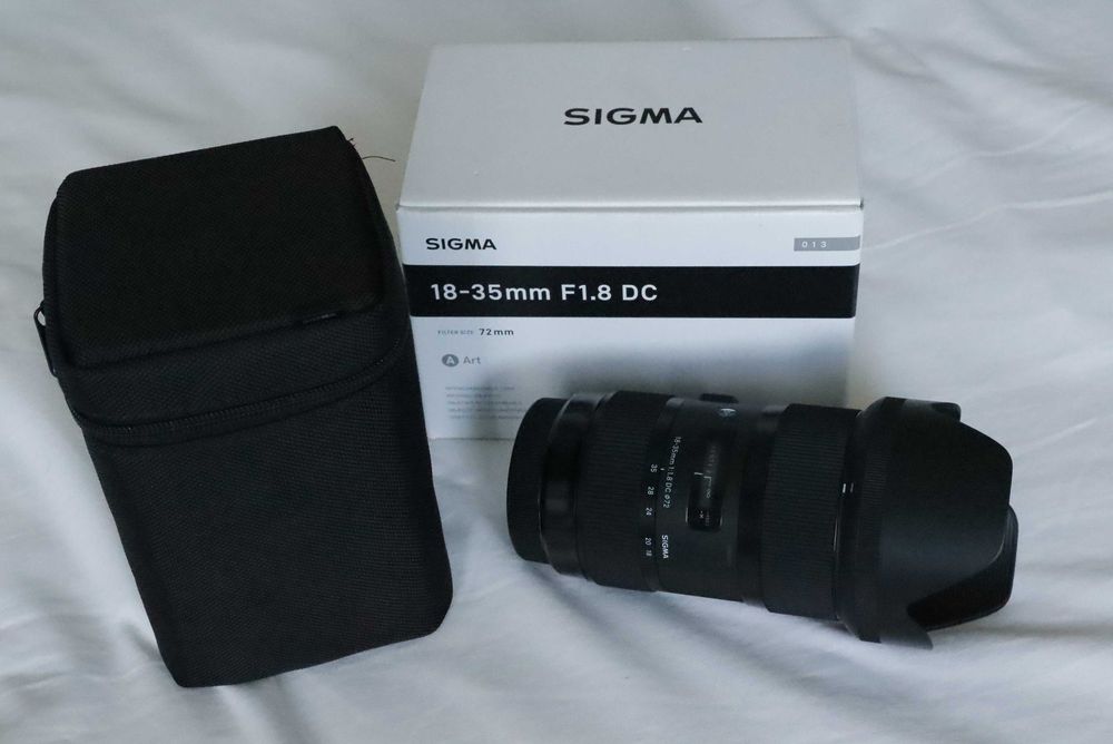 Sigma 18–35mm F1.8 DC HSM Art (p/ Canon)