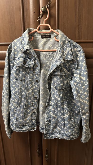Джинсова куртка Supreme Louis Vuitton