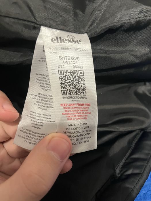 Зимовий пуховик Ellesse | Оригінал